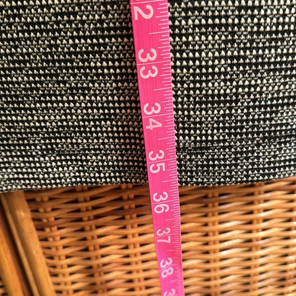 NWT Knee-length black birdseye knit dress with front pockets - Picture 6 of 8